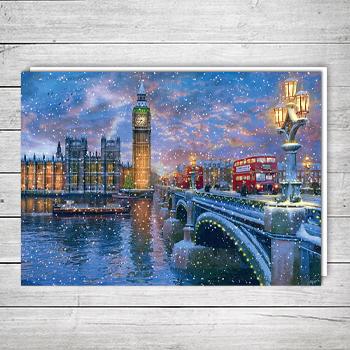 Westminster At Christmas M34